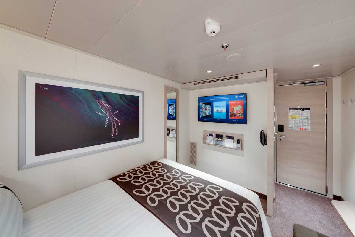 MSC Euribia kabina wewnętrzna Studio 