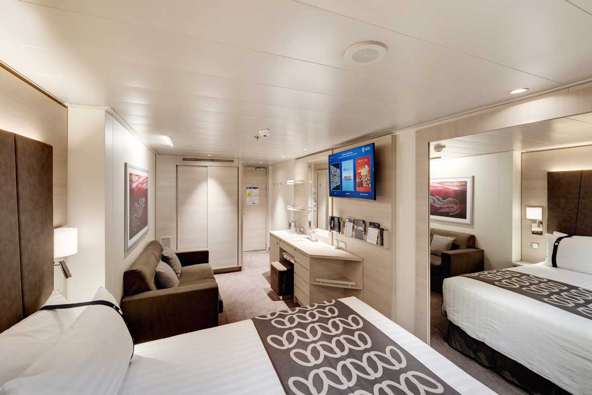 MSC Euribia kabina z balkonem Aurea BA