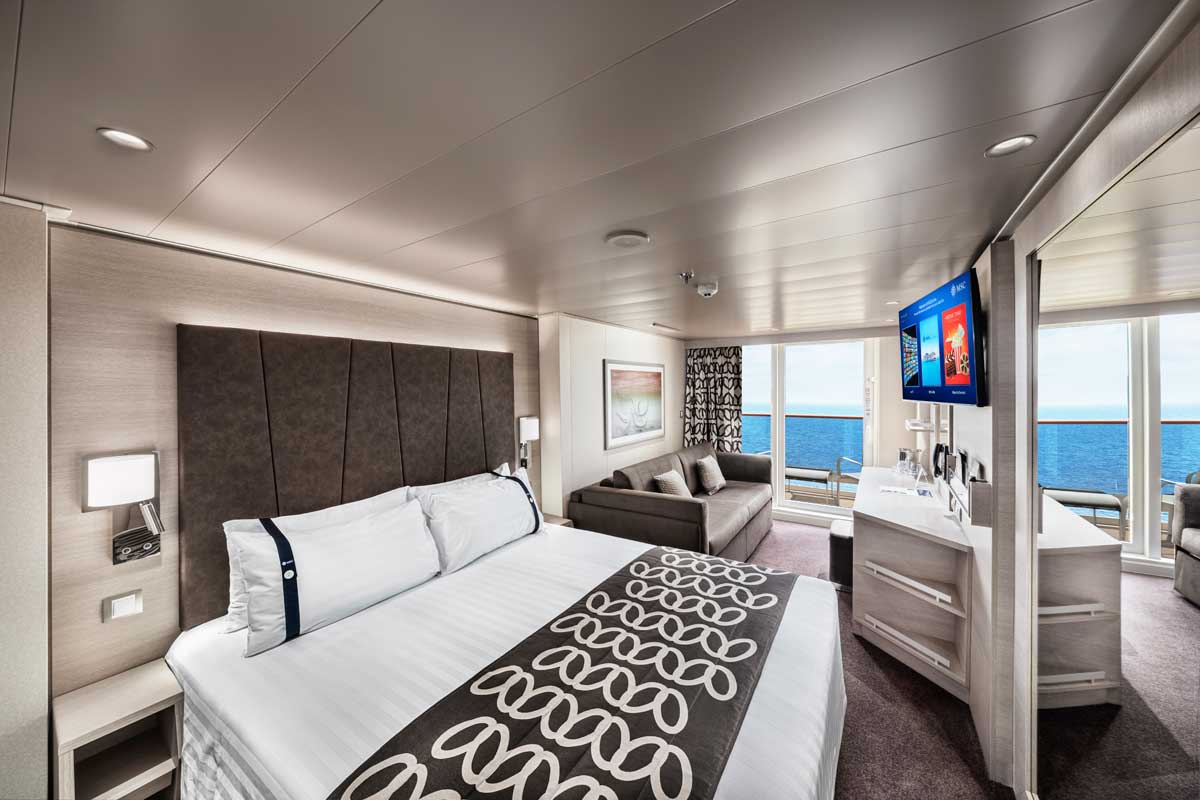 MSC Euribia kabina z balkonem Aurea BA