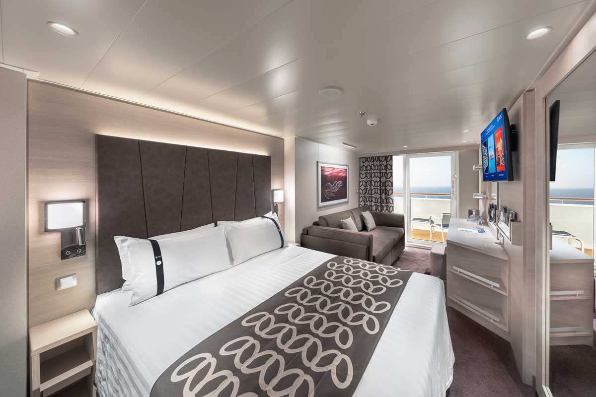 MSC Euribia kabina z balkonem  Deluxe BR1