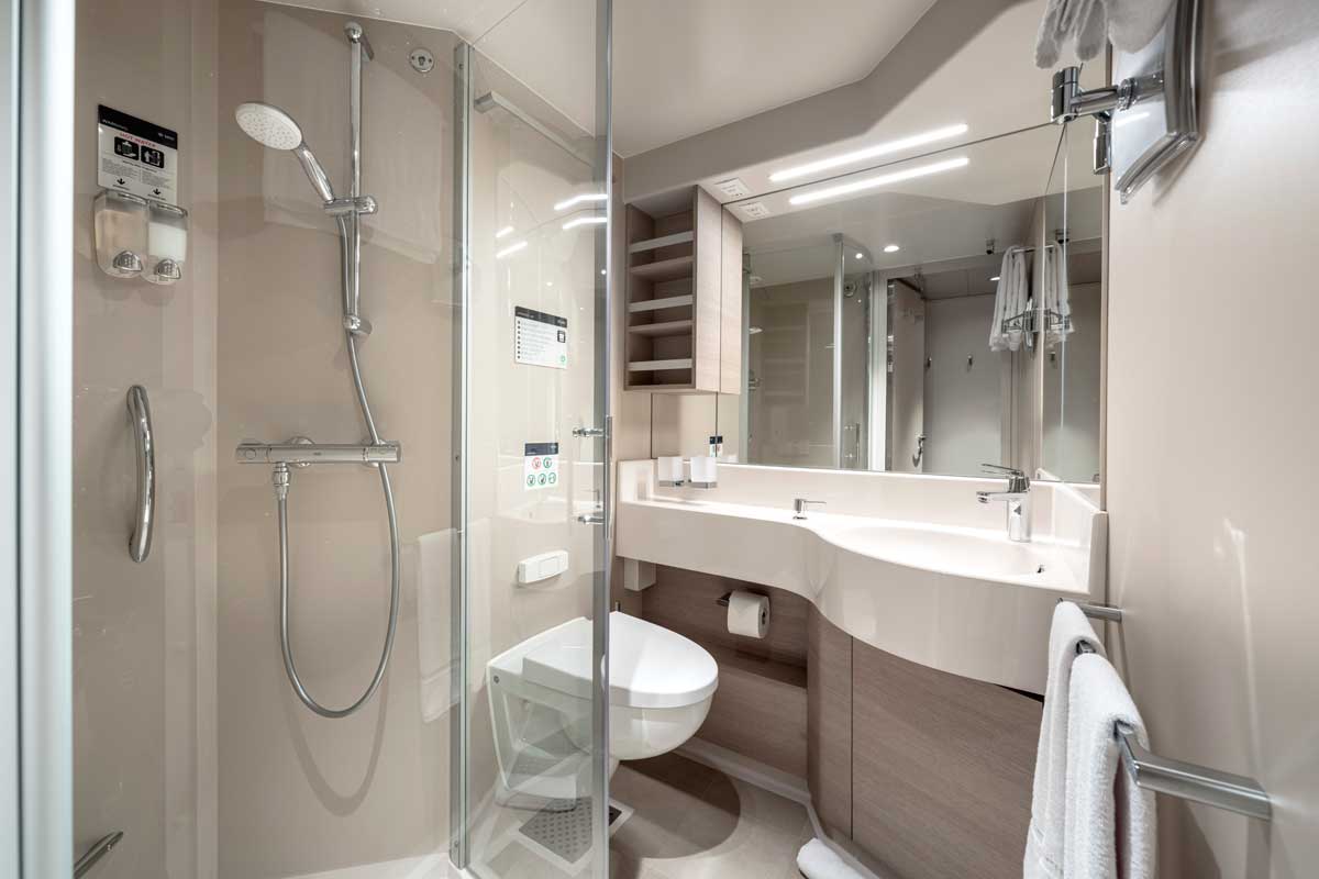 MSC Euribia  kabina z oknem Deluxe