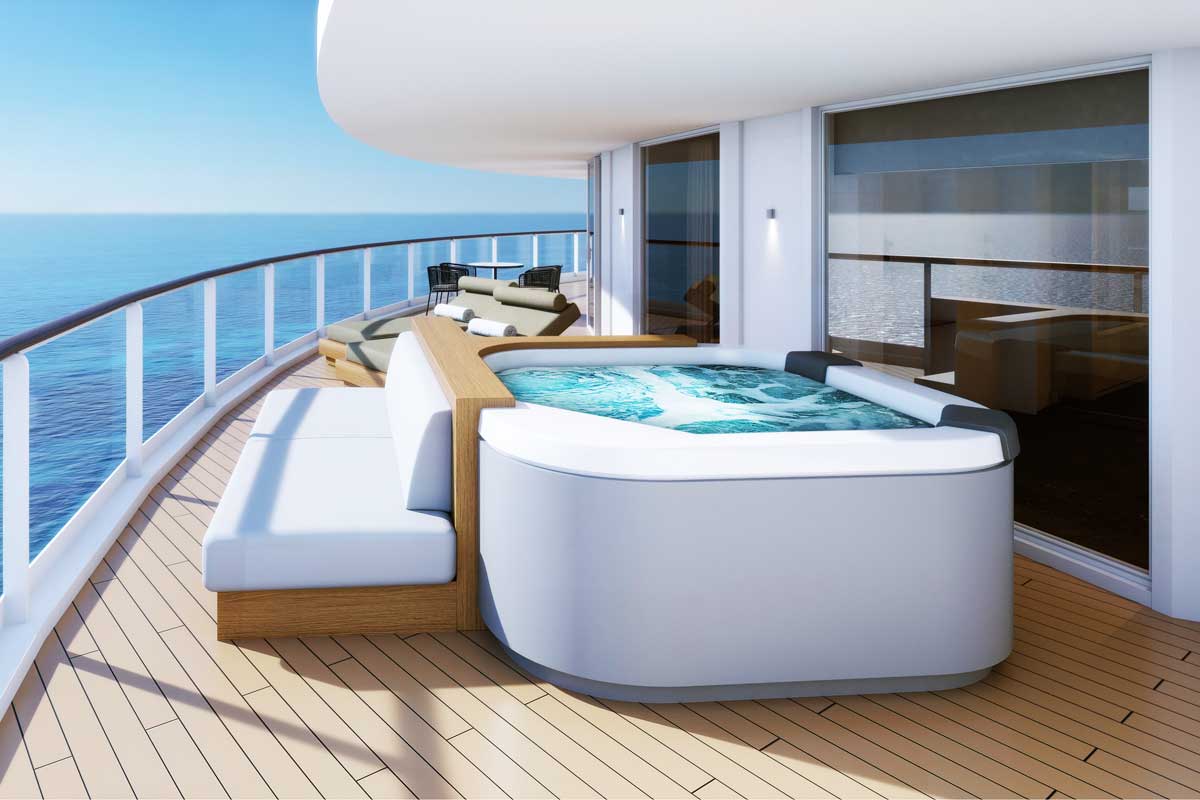 Norwegian Aqua apartament Haven H2