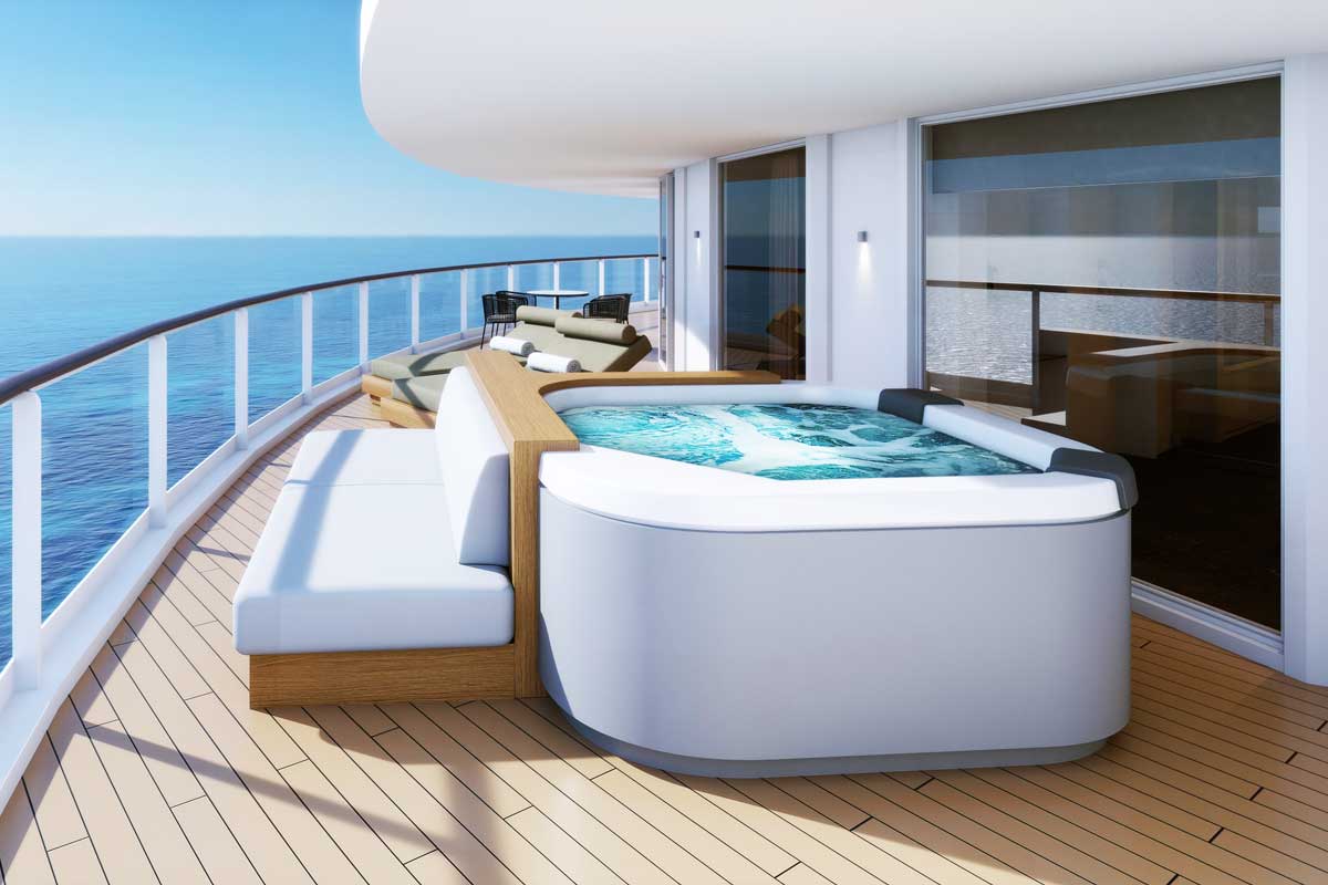 Norwegian Aqua apartament Haven H3