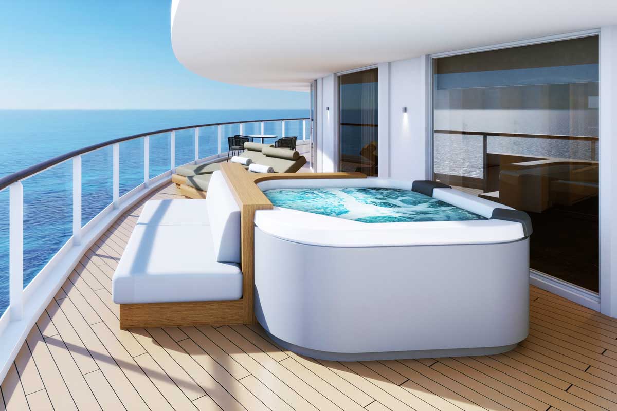 Norwegian Aqua apartament Haven H4