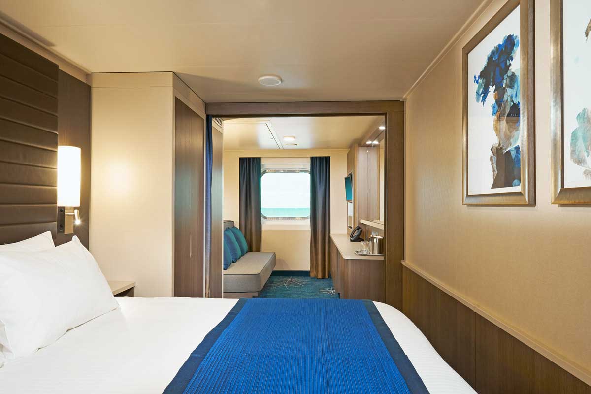 Norwegian Bliss kabina z oknem Family