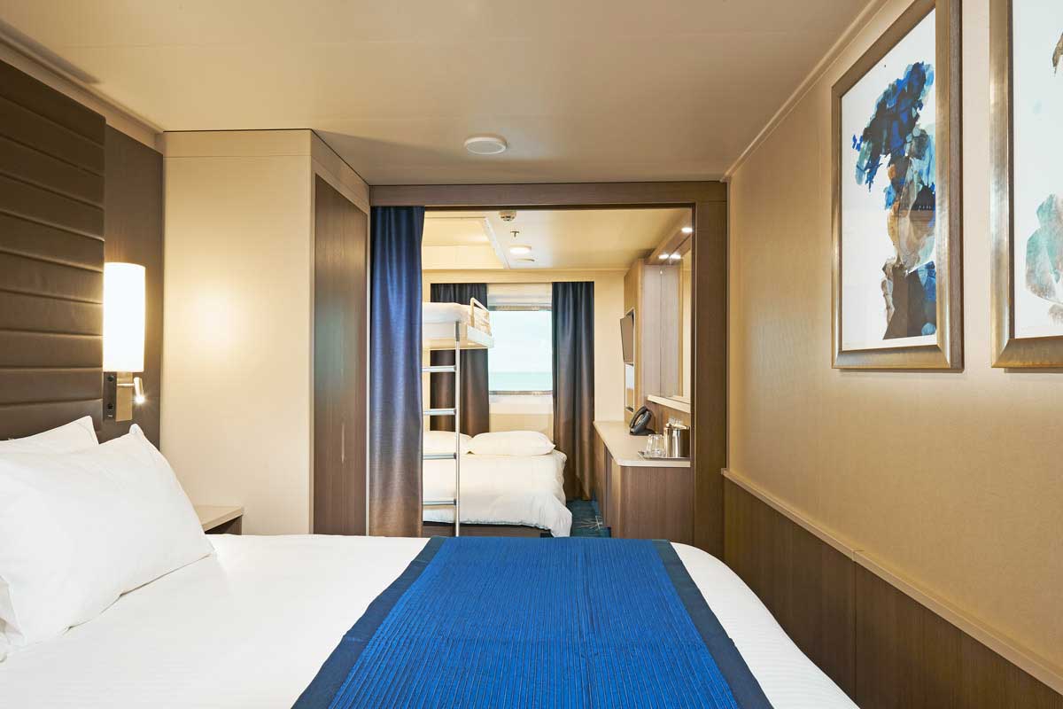 Norwegian Bliss kabina z oknem Family