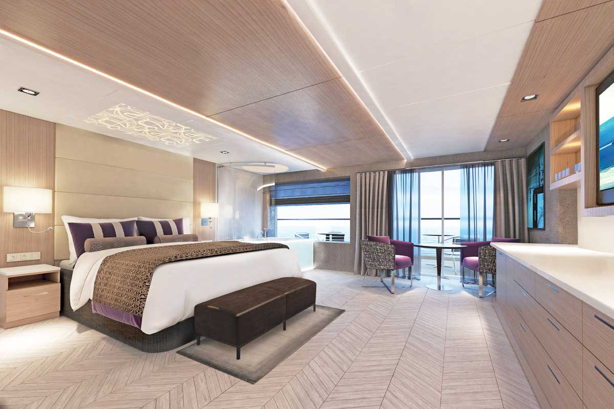 Norwegian Encore apartament SPA