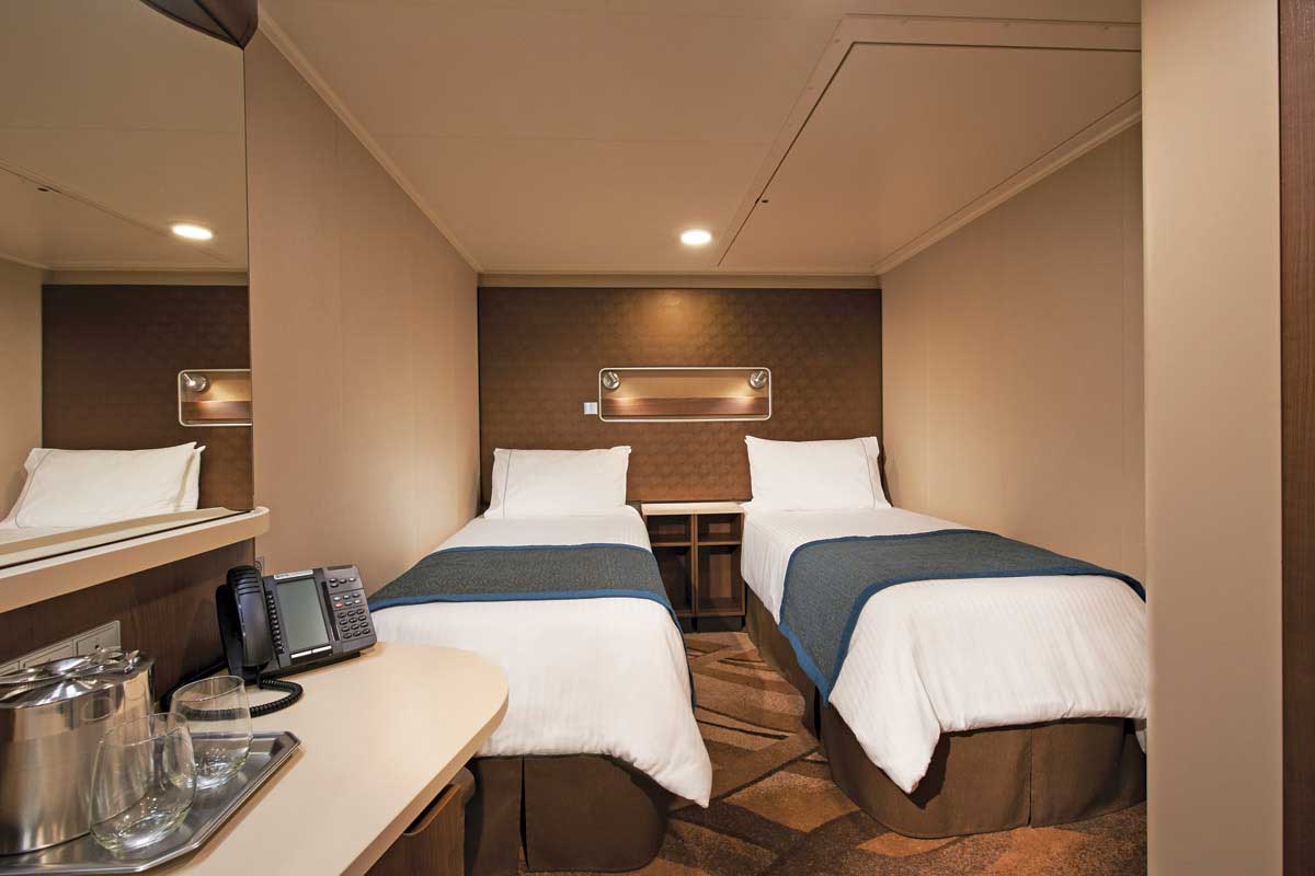Norwegian Escape kabina wewnętrzna