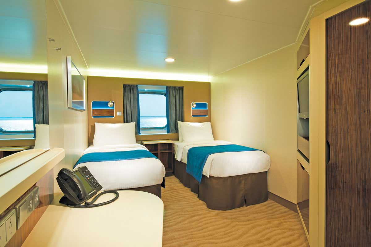 Norwegian Getaway kabina z oknem