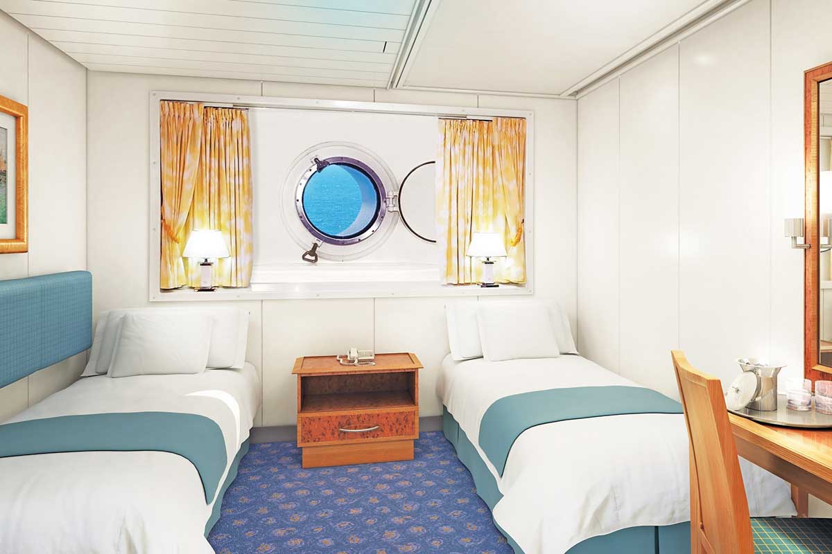 Norwegian Spirit kabina z oknem