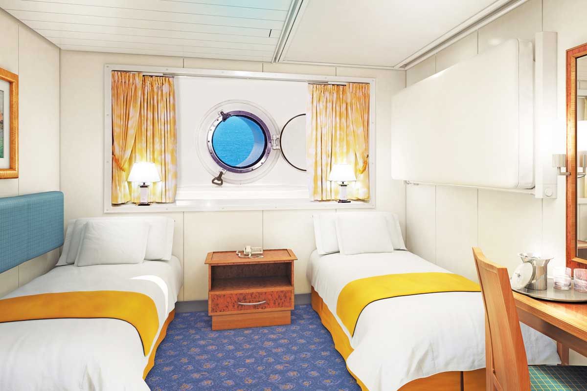 Norwegian Spirit kabina z oknem