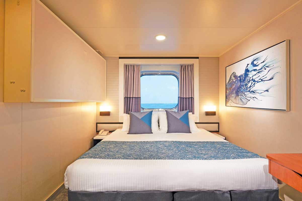 Norwegian Star kabina z oknem