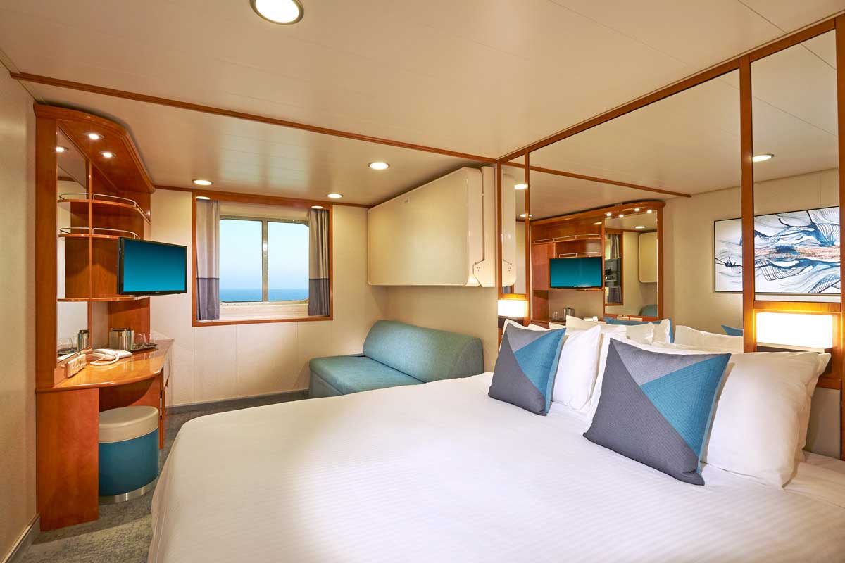 Norwegian Sun kabina z oknem