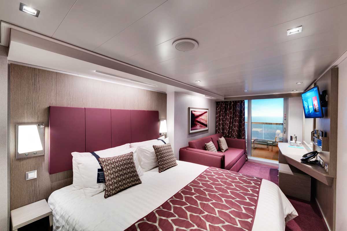 MSC Seaside kabina z balkonem