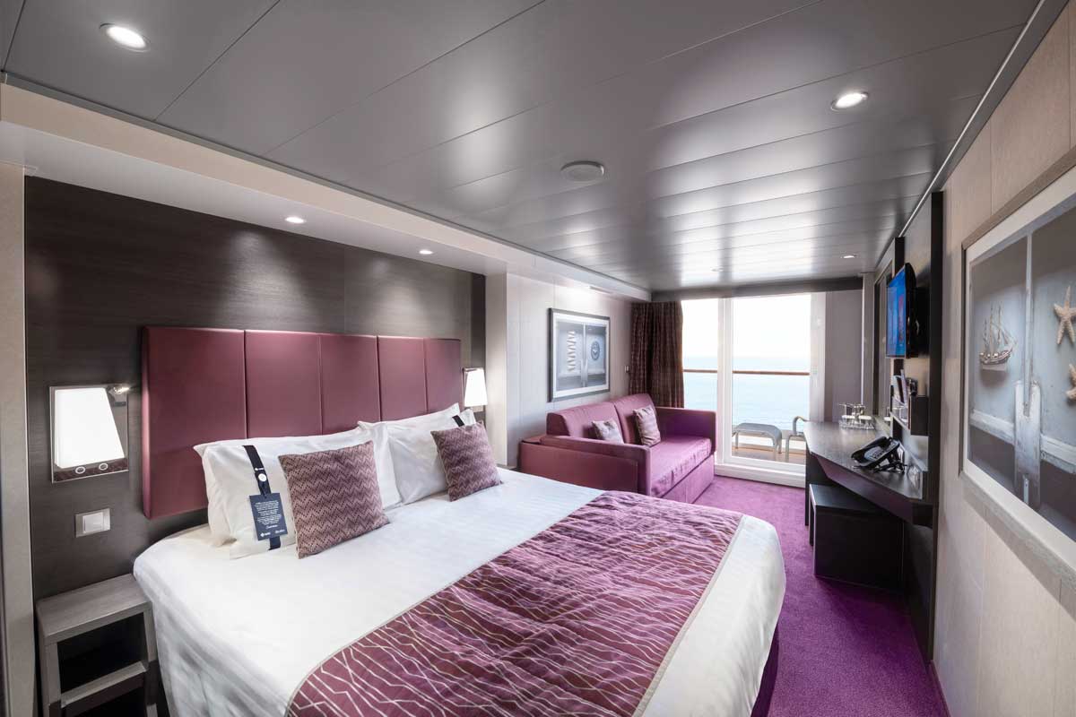 MSC Virtuosa kabina z balkonem