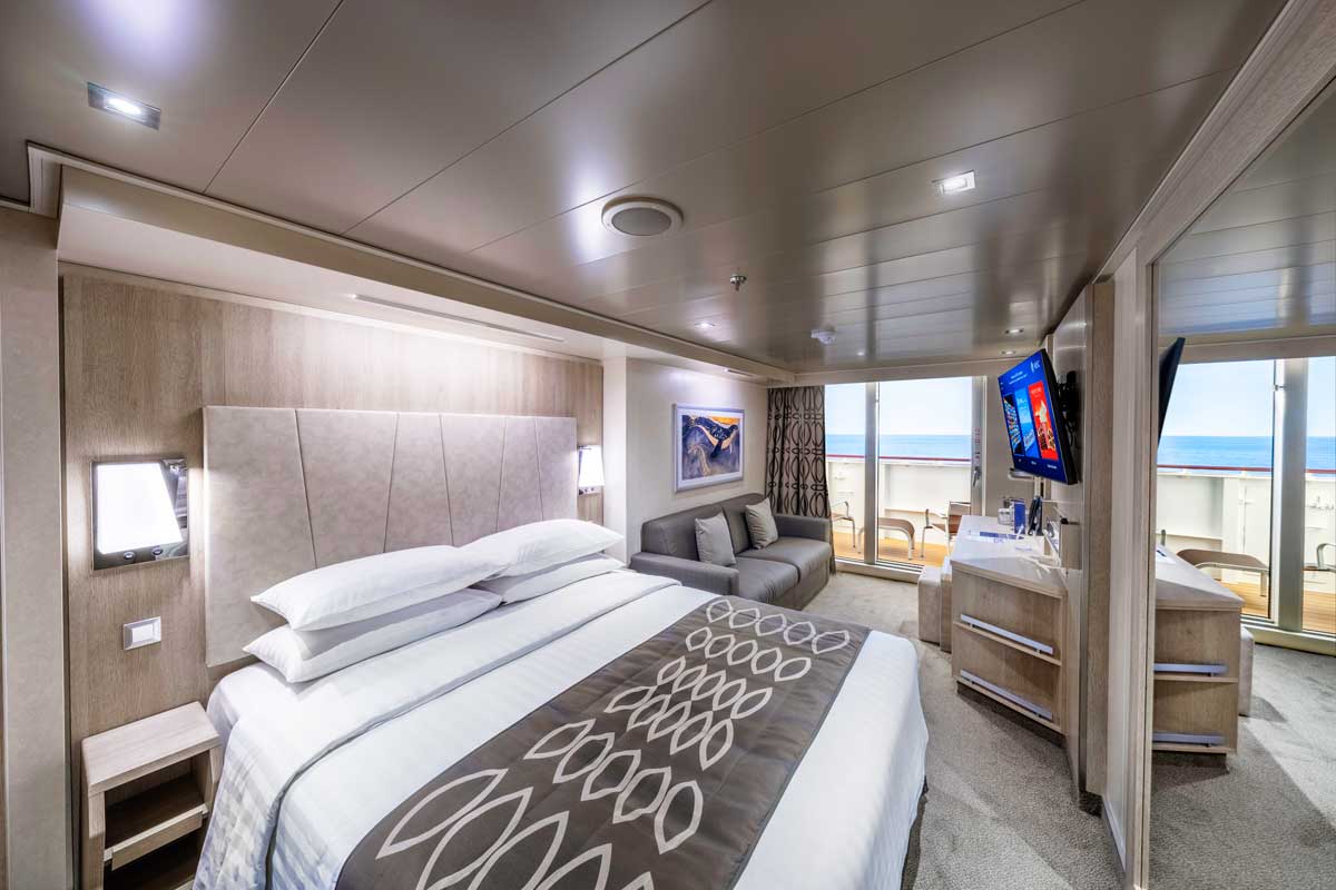 MSC Seashore kabina z balkonem