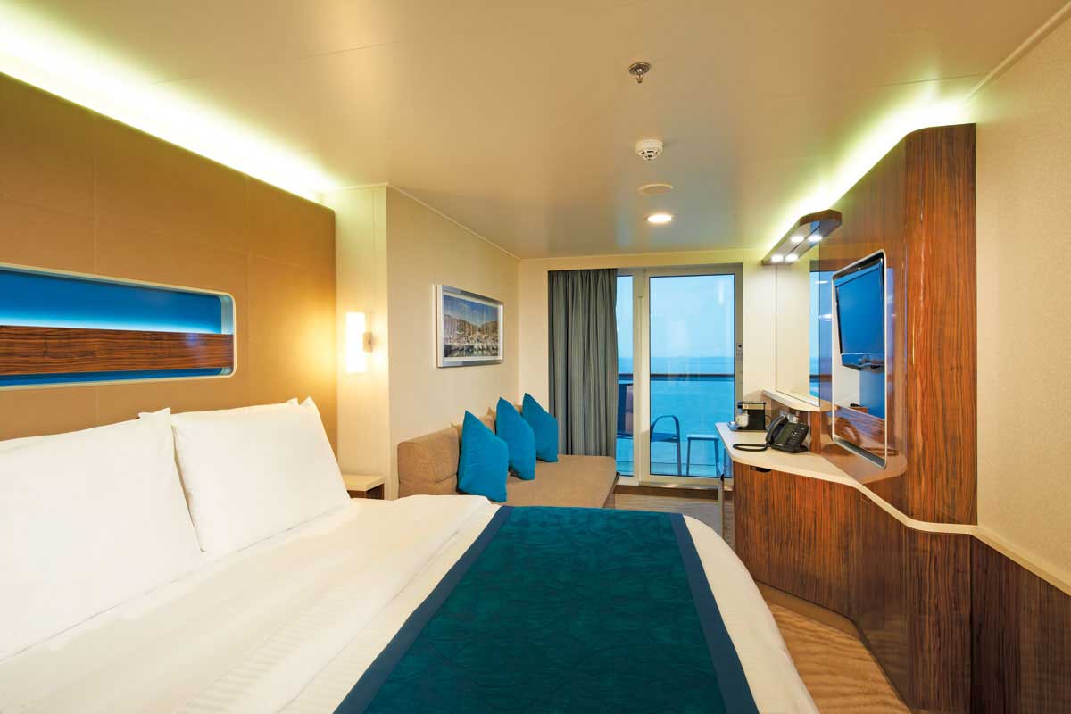 Norwegian Breakaway kabina z balkonem