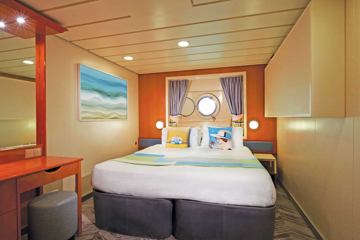 Norwegian Dawn kabina z oknem