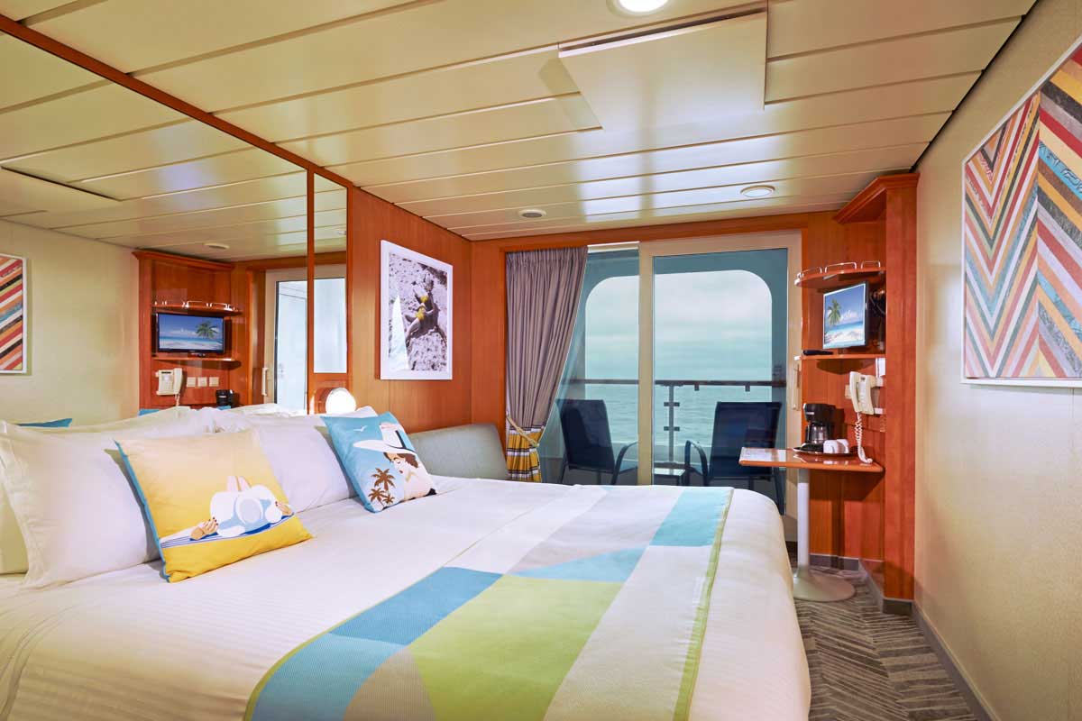 Norwegian Dawn kabina z balkonem
