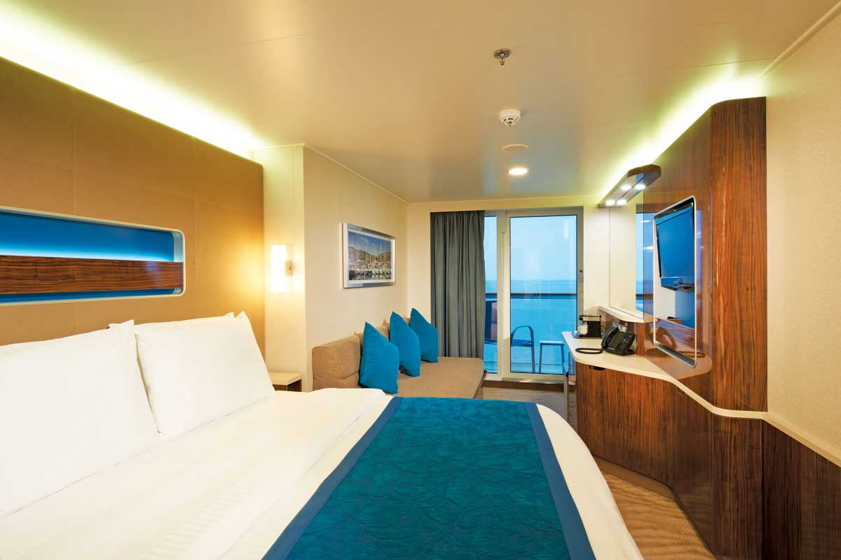 Norwegian Getaway kabina z balkonem