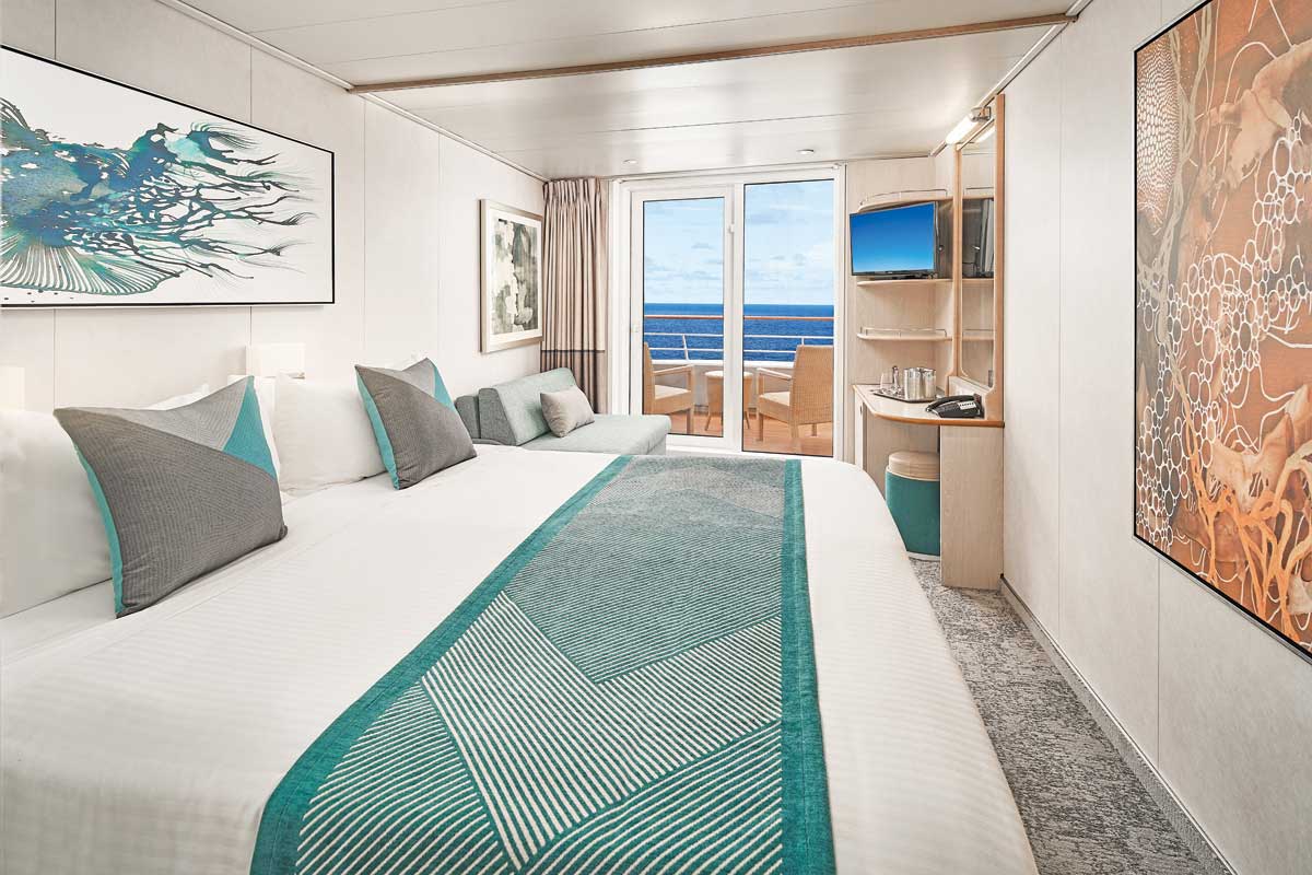 Norwegian Sky kabina z balkonem