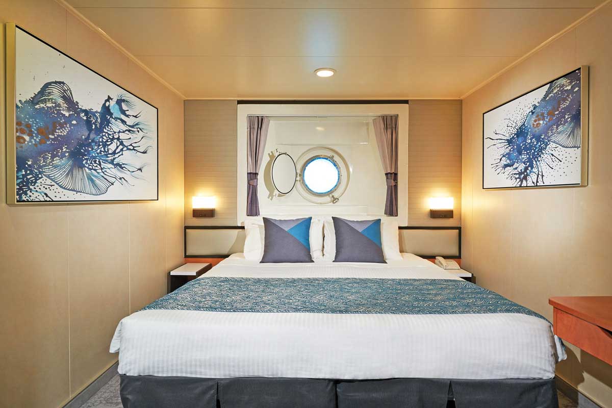 Norwegian Star kabina z oknem