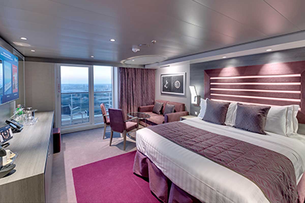 MSC Bellissima apartament Yacht Club Deluxe Suite