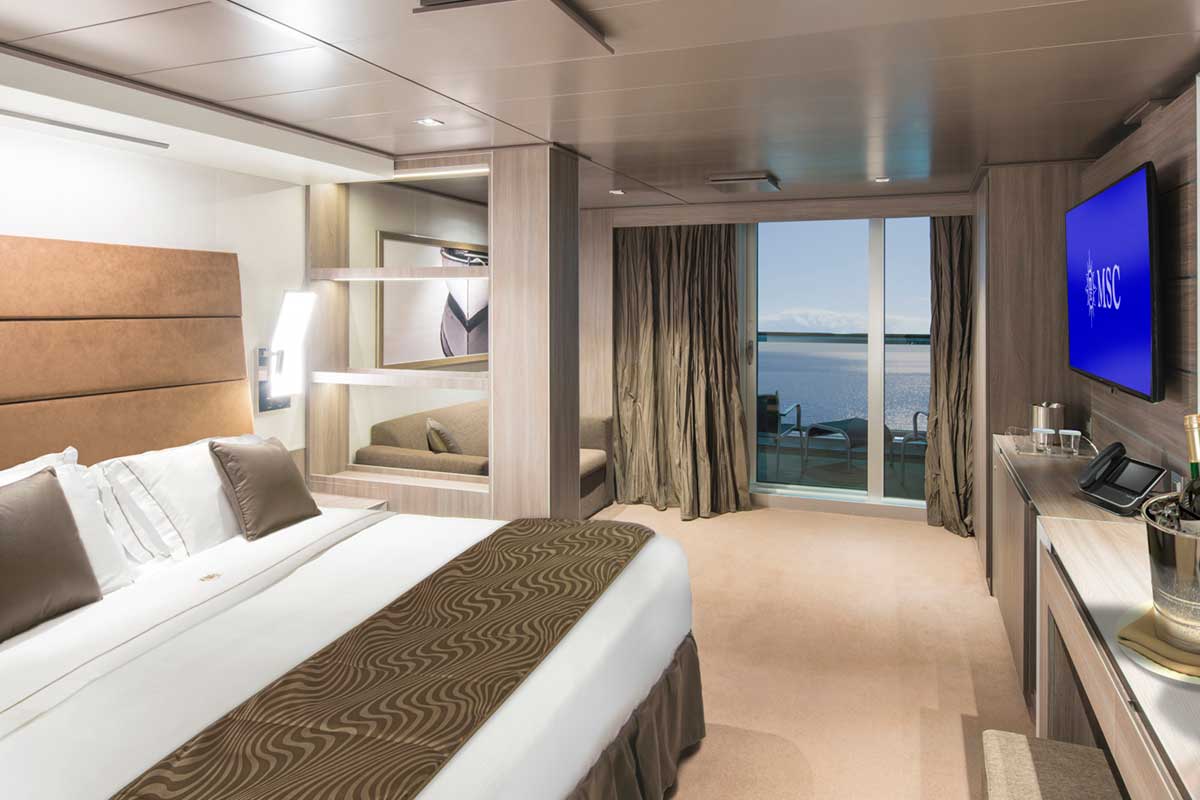 MSC Seashore apartament Yacht Club Deluxe Suite